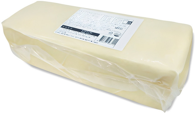 자연 치즈 100% 모짜렐라 블럭 치즈 2.4kg(피자 제빵), 2.4kg, 1개