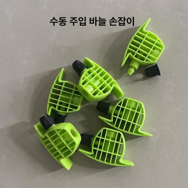 버섯 주입기 T자형 연결 물공급 튜브 합금 바늘 배지, 둥근 손잡이 20개, 1개