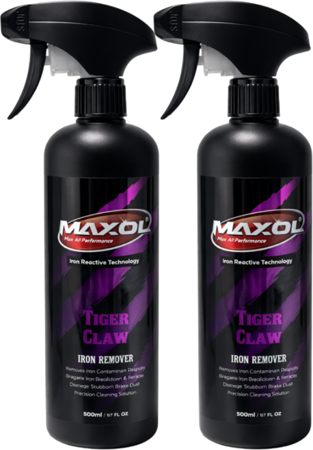 맥쏠 타이거 클루 아이언 리무버 철분제거제 500ml 휠 세정제, 2개