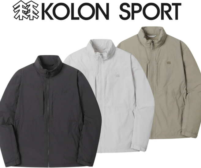 매장발송 코오롱스포츠 남성 바람막이 등산 골프 여행 조깅 라이딩 캠핑 데일리 운동 낚시