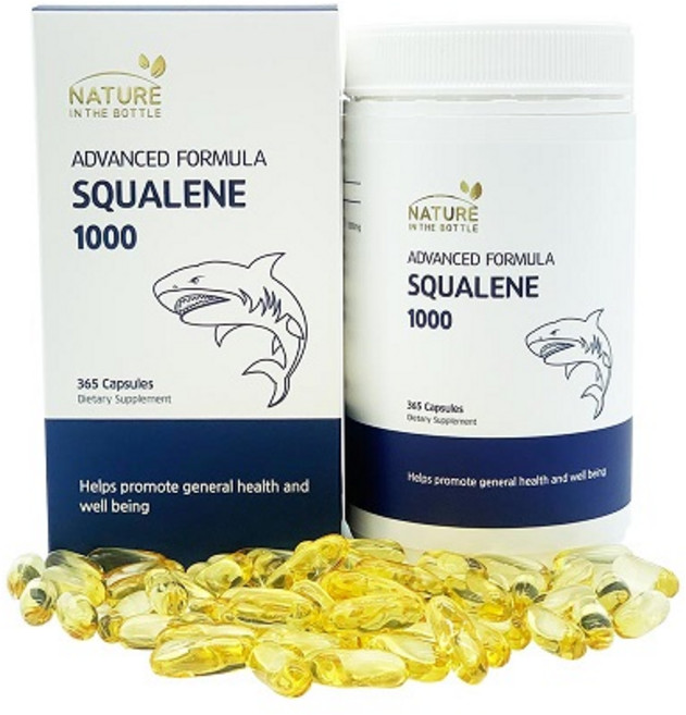 호주 스쿠알렌 1000mg 365정 네이쳐인더보틀, 1개