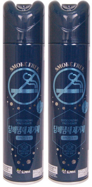 산도깨비 담배냄새_ 페퍼민트향 방향제, 300ml, 2개