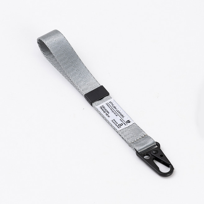 도난방지 휴대폰 손목 걸이 핸드폰 스트랩 (범용 연결 고리 증정), 1개, 그레이