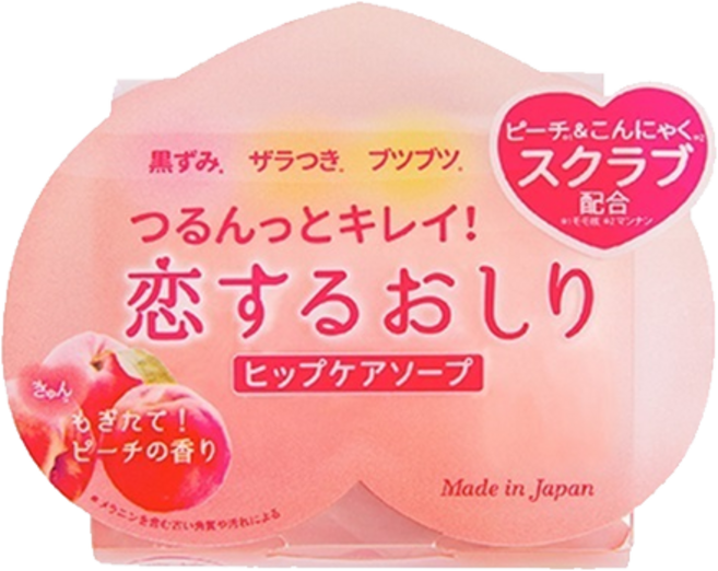 일본 엉덩이 케어 비누 80g 3개 세트 펠리컨 비누, 3개입