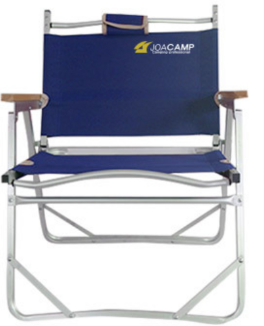 조아캠프 폴딩체어 대 캠핑의자, 네이비, 1개