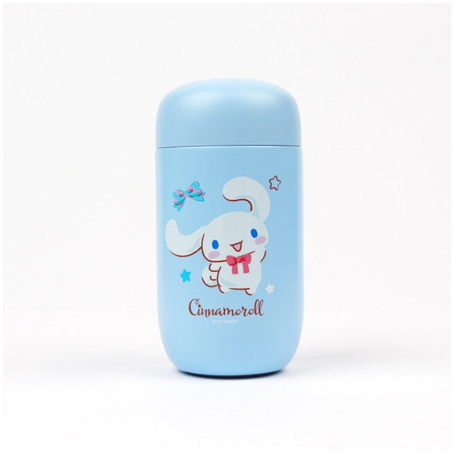 산리오 캐릭터즈 깜찍한 캡슐모양 소형 텀블러 200ml