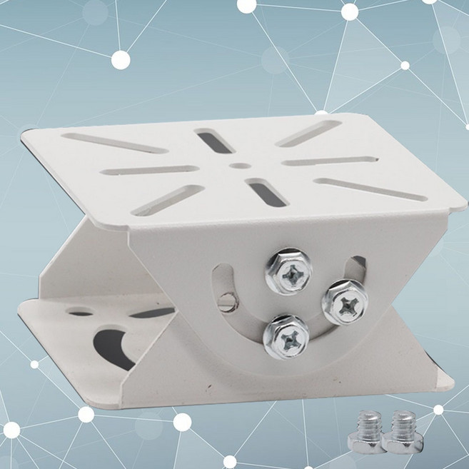 듀라맥스 실내외 CCTV 카메라 고정용 브라켓 상하좌우 각도조절, 1개