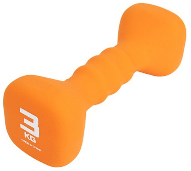 아이워너 네오프렌 사각 컬러아령 오렌지, 3kg, 1개