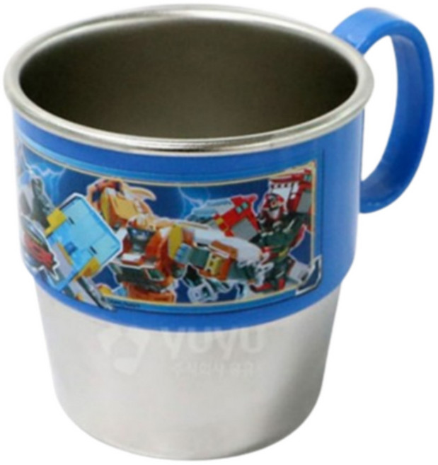 메탈 카드봇 - 스텐 손잡이 스텐컵, 1개