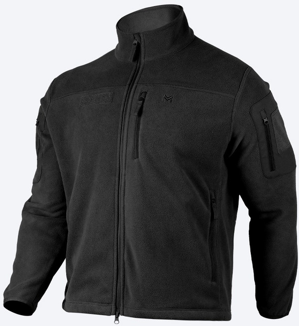 울프가드 쉘터 플리스 자켓 블랙 - 택티컬 아우터 전술 방한복 군용 서바이벌 캠핑 등산 보온