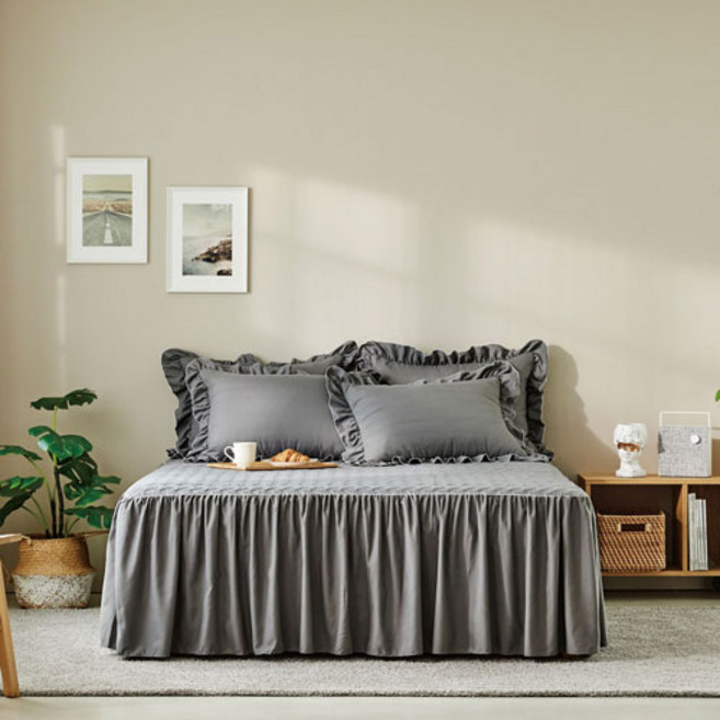 프릴 베드 침대 스커트 SS Q K LK 국내제작