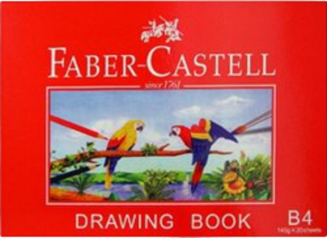 輝柏 Faber Castell B4 圖畫本 140g 20張 OAB-021, 1個