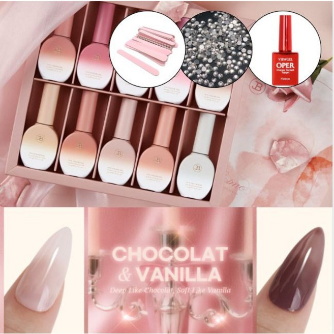 그라시아 진비 시럽젤 피아니시모 10종 세트+쇼콜라 10종세트, 1개, 쇼콜라세트+피아니시모세트+오빠탑젤1개, 11g