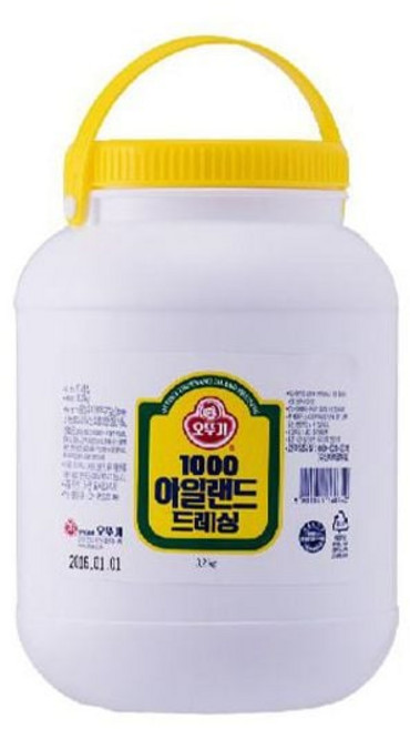 오뚜기1000아일랜드드레싱 3.2kg jon+47437tE