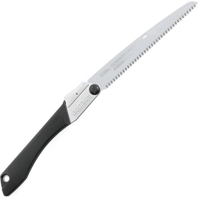 실키 곰보이 프로페셔널 접이식 톱 240mm 중간 치아 121-24, 折込タイプ, 万能目, 1개