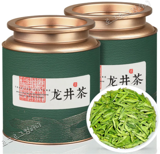 용정차 룽징차 항저우 두향 농향형 명전 고품질 용정녹차 절강용정 중국명차 산차 총500g, 250g, 1개입, 2개