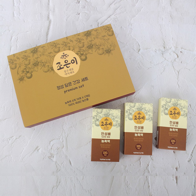 무설탕 배도라지 청 스틱 선물세트, 1세트, 100g, 100개입