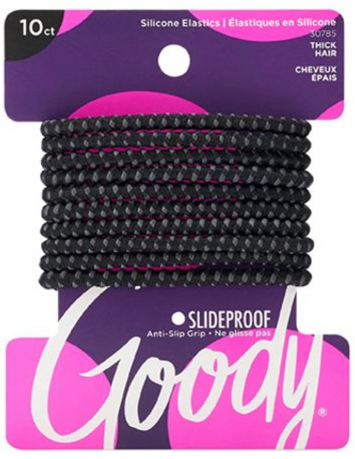 구디 올데이홀드 머리끈 블랙 10P euv+0330fj