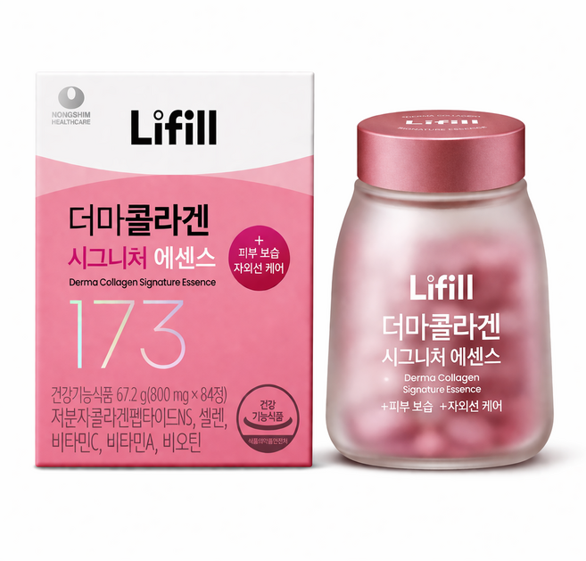 라이필 더마 콜라겐 시그니처 에센스 67.2g, 84정, 6개
