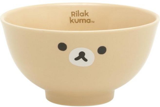 산엑스 리락쿠마 코리락쿠마 밥그릇 밥공기 TK19501, 1개