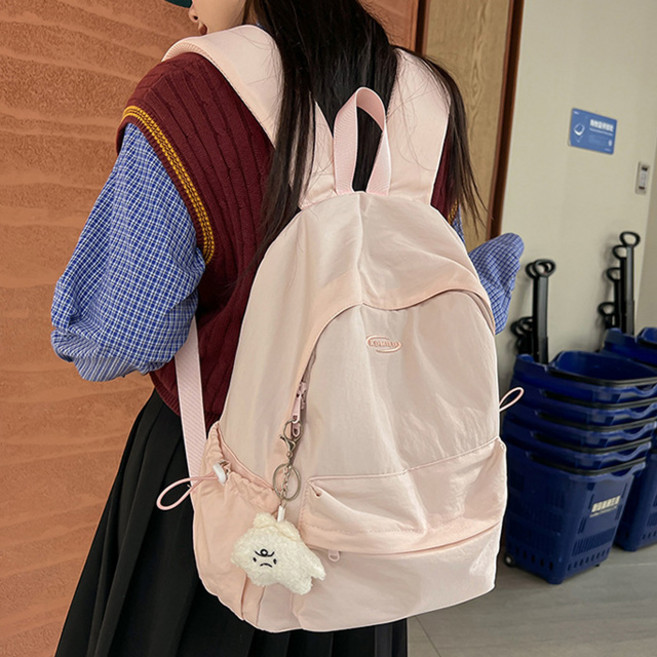 스토리원 U-SSBG057 스트링 포켓 백팩 인형키링 증정