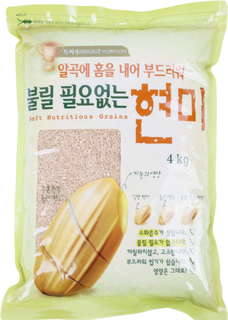 군자농협 불릴필요없는 국산 현미, 1개, 4kg