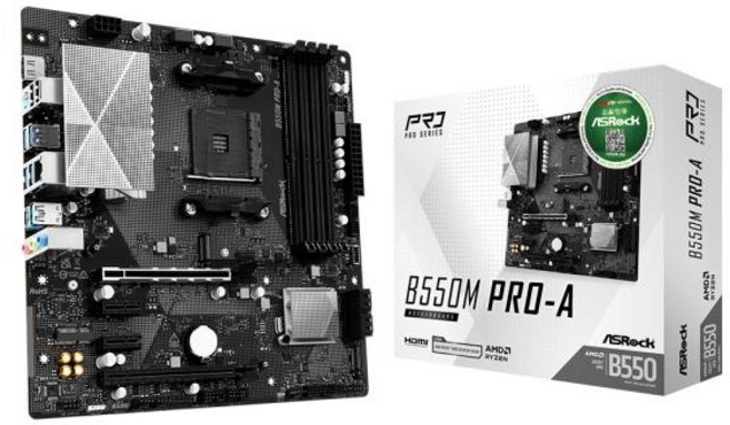 (ASRock) B550M PRO-A 대원씨티에스 (AMD B550/M-ATX)