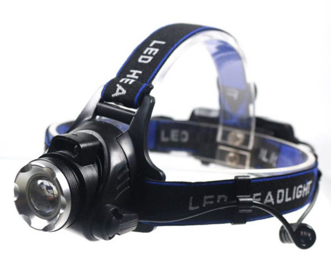 메이크스피드 충전 센서식 줌 헤드랜턴 CREE L2 1200루멘, 1개