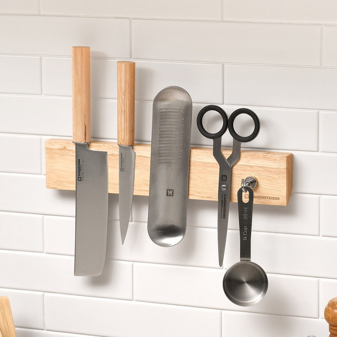 바겐슈타이거 발켄 원목 마그네틱 칼정리대 칼꽂이 자석칼걸이 칼거치대, (E) 바겐 발켄 마그네틱 칼꽂이