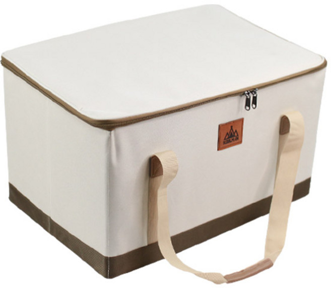 KOOLMAN 다용도 하드케이스 캠핑가방 L, 캠핑가방 L - 아이보리, 1단, 1개