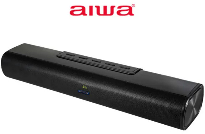 AIWA 愛華 聲霸 藍芽音響/音箱/喇叭 無線便攜 高音質享受, 黑色, JBX-025