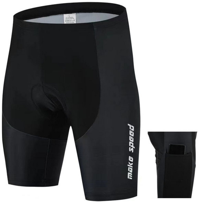 make speed 자전거 포켓 5부바지