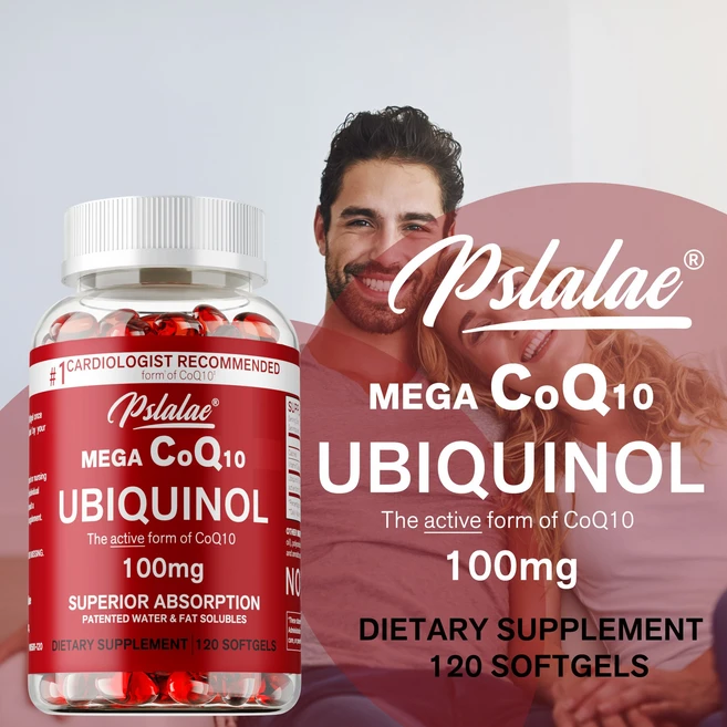 쿠놀 유비퀴놀 CoQ10 100mg 소프트 캡슐 메가 유비퀴놀 100mg - 뛰어난 흡수율 - 건강을 위한 활성형 코엔자임 Q10, 1개, 60정 - 쿠팡