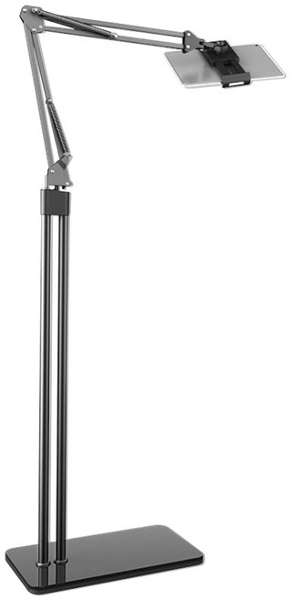 바디엔 스마트폰 침대 스탠드 핸드폰 거치대, 블랙, 1개