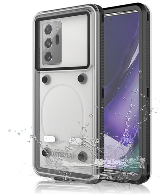 테일즈 갤럭시Z플립7FE/Z플립6 케이스 어드밴처 휴대폰 방수케이스, 블랙(6027)