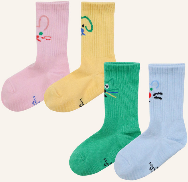 유아 키즈 주니어 미끄럼방지 애니멀붐 양말 2종 세트