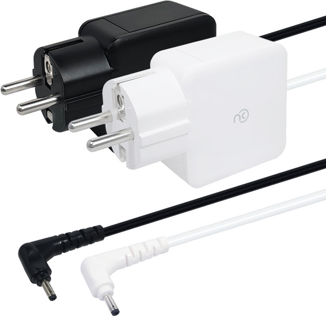 삼성 노트북 호환 충전기 65W 3.0x1.0mm | 올웨이즈9 AD-4519AKR NT550XDA 호환 | 노트킹 초소형 접지형 일체형 2세대, 1개