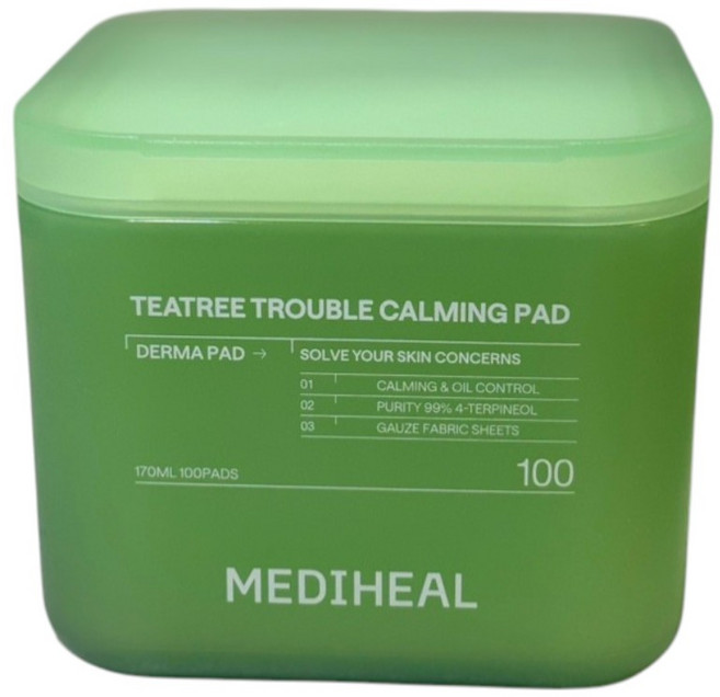 2세대 메디힐 더마 티트리 트러블진정 패드 본품, 100매입, 1개