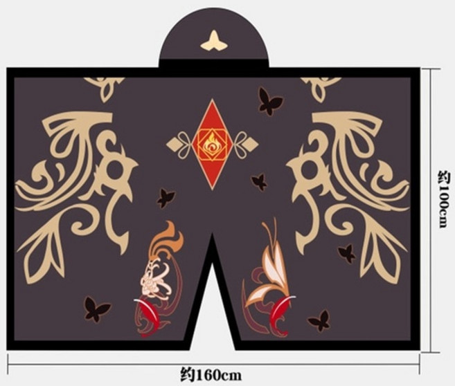 입는 후드 담요 전신 집순이 대형 벤티 카에데하라 카즈하 원신 코스프레 담요 따뜻하고 착용 가능한 망토 케이프 목도리 플러시 겨울