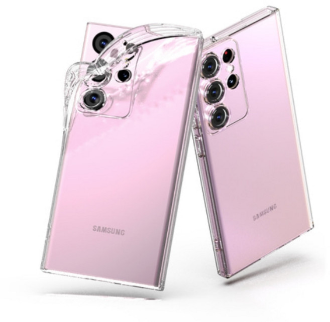 에디터 크리스탈 프로 캡슐 젤리 에어 터널 쿠션 갤럭시 카메라 보호 슬림 투명 케이스