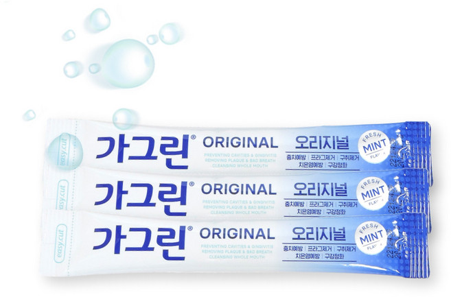 동아제약 가그린 오리지널 스틱형 벌크 10ml 1box(200개) 일회용 가글, 150개