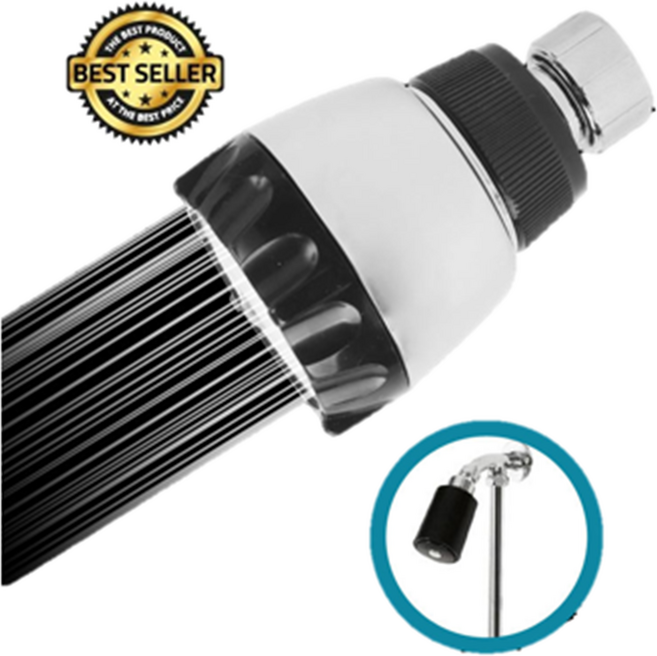 한푹 수압상승대샤워헤드 헬스장 사우나 샤워꼭지 고정, 1개