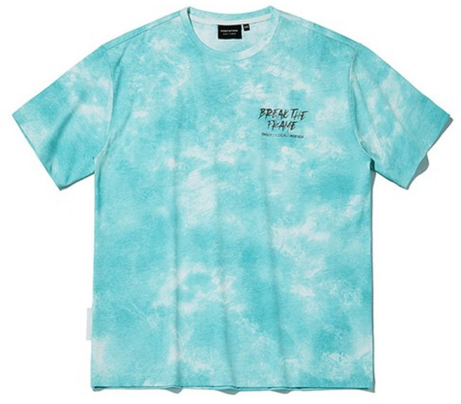 인터크루 남성 물나염리플렉티브반팔티 ITW2TR01AGN 그린