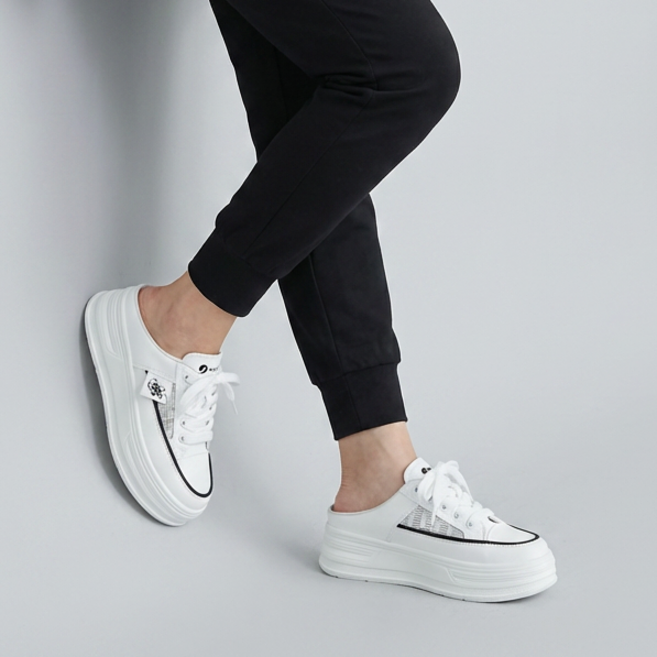 운동화 뮬 통굽 키높이 스니커즈 8 센티 여자