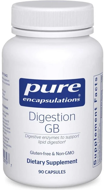 퓨어인캡슐레이션 다이제스쳔 GB 캡슐 Pure Encapsulations Digestion GB, 1개, 90정 - 쿠팡