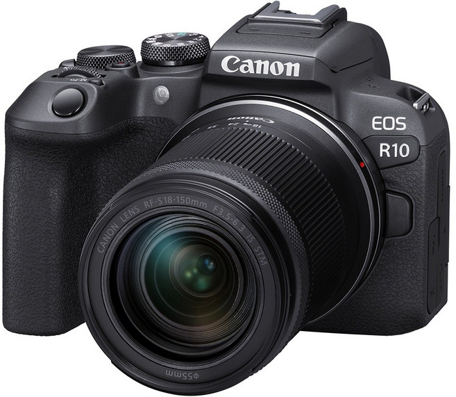 Canon EOS R10 無反光鏡相機，搭載 RF-S 18-150mm 鏡頭，佳能公司貨