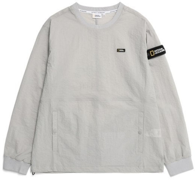 [매장발송] 내셔널지오그래픽 남여공용 맨투맨 티셔츠 스판 와펜 사계절 등산 작업 운동 낚시 이월상품