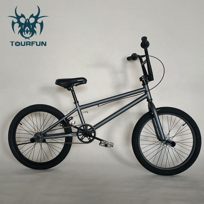 입문용bmx 자전거 익스트림 스턴트 스포츠 20인치 묘기, 그레이 바이크 업그레이드, 1cm, 1개