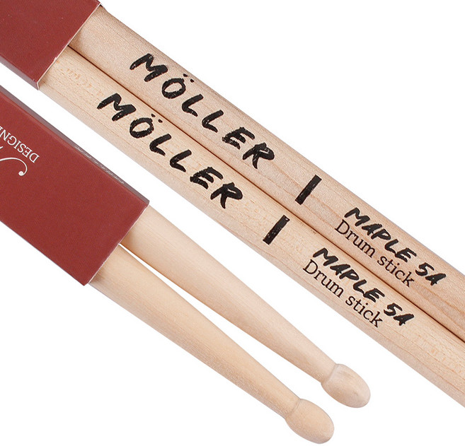 뮐러 연습용 드럼스틱 5A 7A 난타 북채, 1개