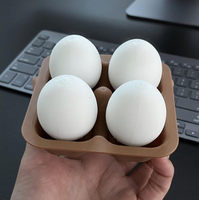 클릭커 계란 키캡 피젯토이 키보드, 1개